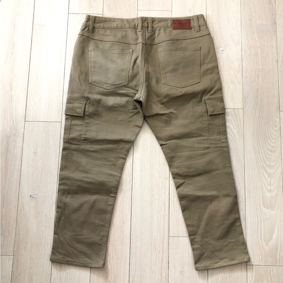 FairPlay Los Angeles Cropped Cargo Pants in Tan Size 34 - Picture 3 of 13